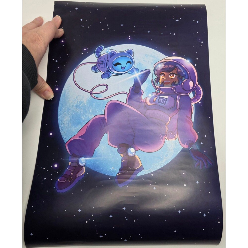Aphmau Robot Cat Posters exclusive 11x17
